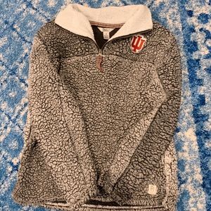 Fuzzy Indiana Hoosiers Jacket